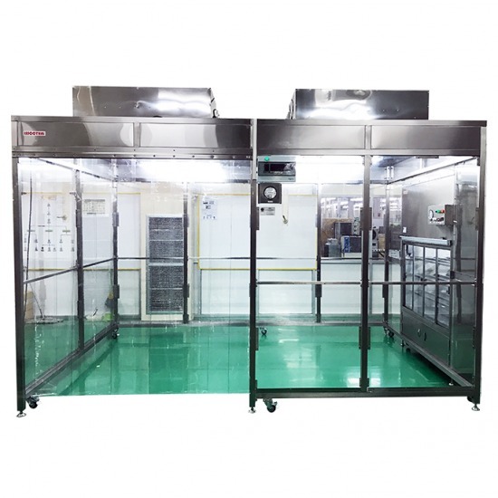 Laminar Flow Clean Booth cleanbooth  clean room  cleanroom  laminar flow  FFU  Softwall Cleanroom  Hardwall Cleanroom  Modular Cleanroom  Laminar Flow Clean Booth 
